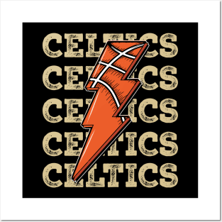 Funny Sports Celtics Proud Name Basketball Classic Posters and Art